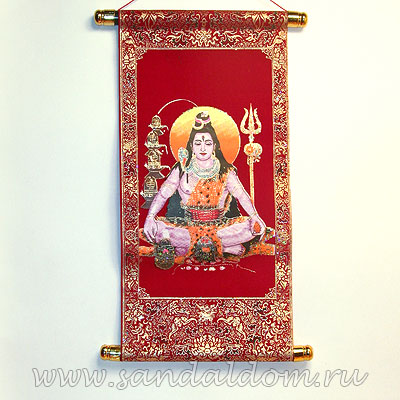 Свиток Фэн-Шуй /шир. 25см/ Шива 