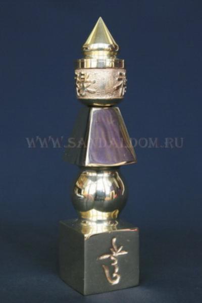 Пагода 5 стихий БОЛ (латунь) h~20sm M0841 