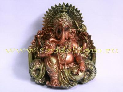 Ганеша статуэтка на троне h~15cm