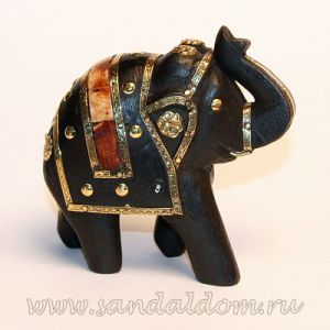 MR3199 Слон деревянный h~11 статуэтка