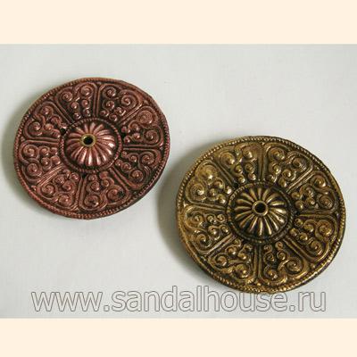 Купить Подставка под благовония N4832 Met.Plate d7sm. Интернет-магазин