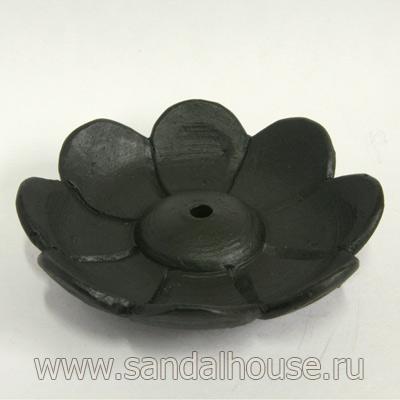 Купить Подставка под благовония N4851 clay Lotus. Интернет-магазин
