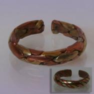 Кольцо-оберег медно-латунное Nepal N5028