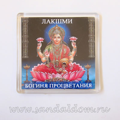 Магнит Фен-Шуй квадрат NEM-12 ЛАКШМИ