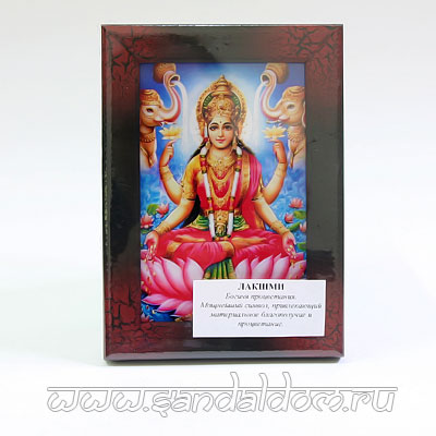 Картина Лакшми на удачу 14Х19см