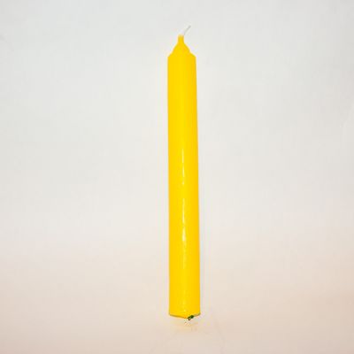 Желтая свеча, высота 175мм
