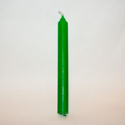 Зеленая свеча, высота 175мм