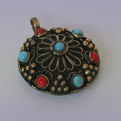 Амулет PAR026 K2 d~3sm Nepal 