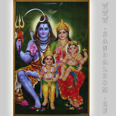 Постер 49*57см СЕМЬЯ ШИВЫ POST011