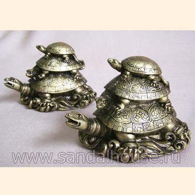 Три черепахи Q0033  h~8см (мин 2шт) СКИДКА 10% (1шт=59р)