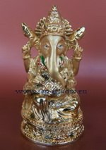 Ганеш  h=10см под золото