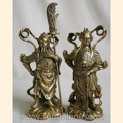 Воины QT36401 защитники пара h-18sm бронза