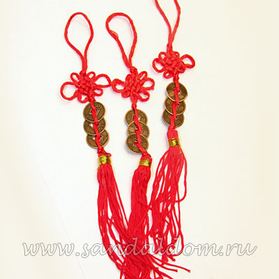 Цепь из 3-х монет d=1см