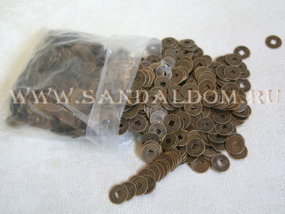 Монета темная d=1см