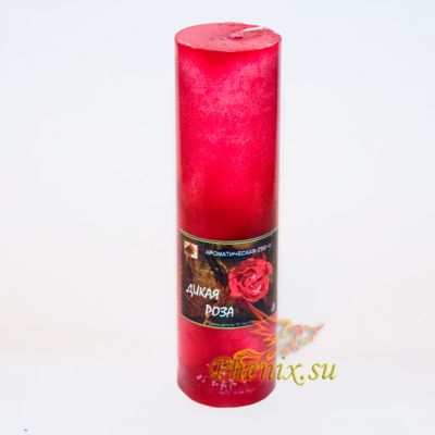 Ароматическая свеча "Дикая роза"
