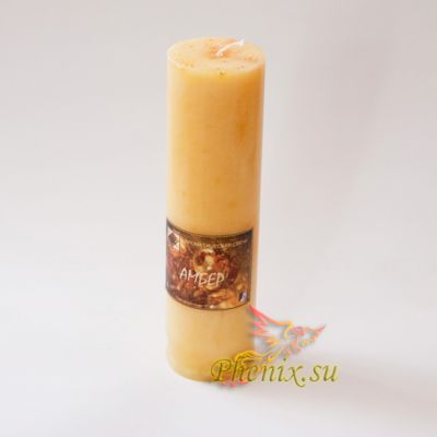 Ароматическая свеча "Амбер", Купить в интернет-магазине СПб