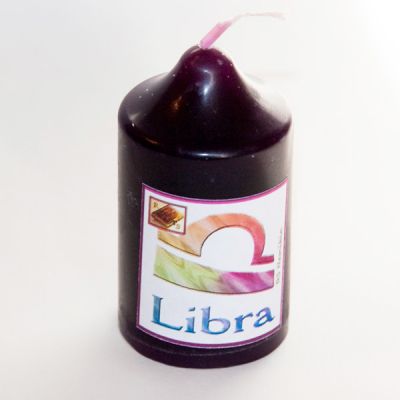 Астральная свеча Весы (Libra), Купить в интернет-магазине СПб