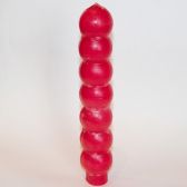 Семидневная свеча "Семь Богов Африки" (красная)