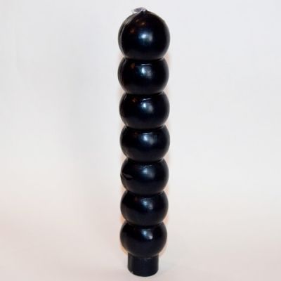 Семидневная свеча "Семь Богов Африки" (черная) высота - 20 см. вес - 175 гр.