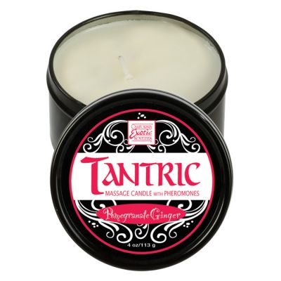 Массажная свеча с феромонами и ароматом граната и имбиря Tantric Pomegranate Ginger