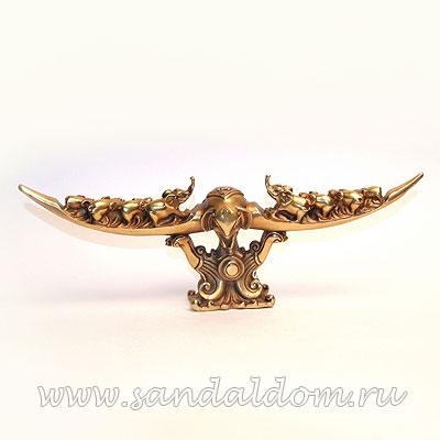 Летучая мышьTD54-2 как символ фен шуй L~35cm h~12cm