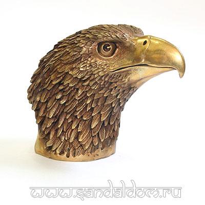 Голова орла TD87Y   h=12см бронза