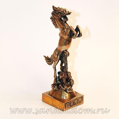Дракон-жеребец TS12   h~21cm бронза