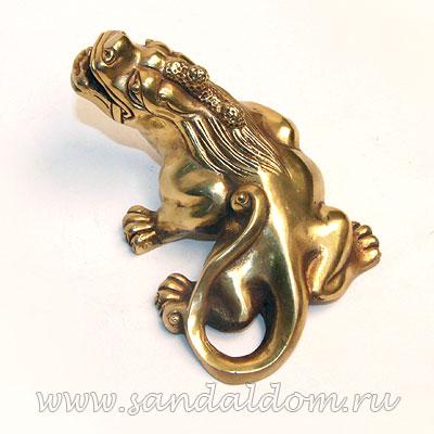 ДраконTS29  Бикси L~12cm h~7cm бронза
