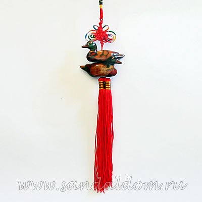 Узел удачи Фэн-Шуй  2 утки 33см