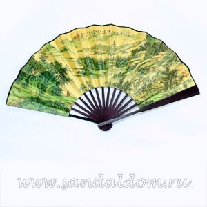 GIFT Веер ПЕЙЗАЖ 33см