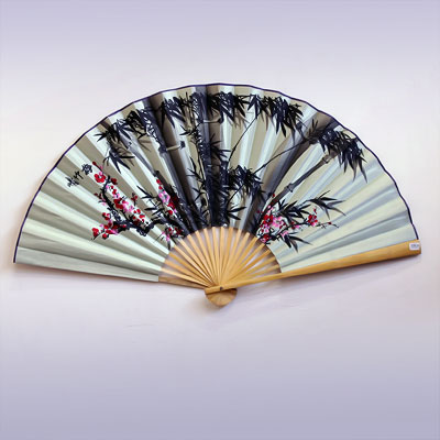 Опахало настенное БАМБУК атласное 55см купить