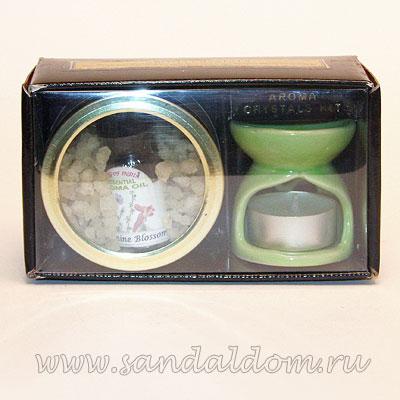 Набор кристаллы и аромалампа R-Expo Jasmine Blossom малый 