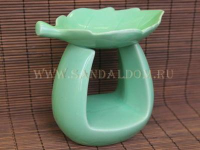 Аромалампа XL143 керамика h~12sm Лист 