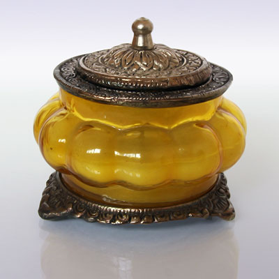 Свеча в стеклянной баночке  Opium Flower