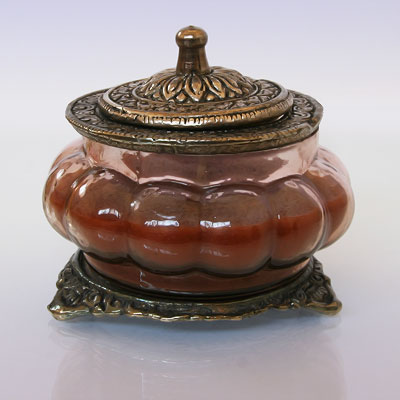 Свеча в стеклянной баночке Patchouli