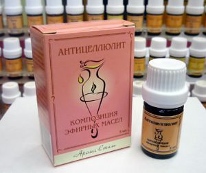 Композиции из натуральных эфирных масел: «Антицеллюлит» , 5 мл 