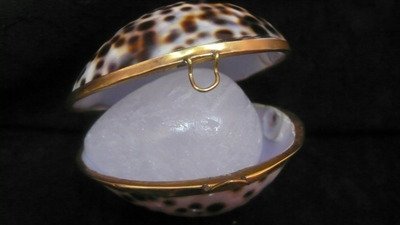 Кристалл-минеральный дезодорант в тихоокеанской тигоровой раковине и пакете