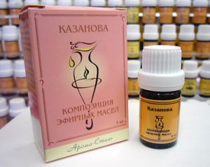 Композиции из натуральных эфирных масел: "Казанова", 5 мл 