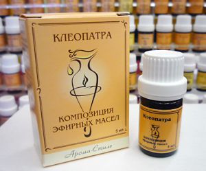 Композиции из натуральных эфирных масел: "Клеопатра" ("Антистресс"), 5 мл 