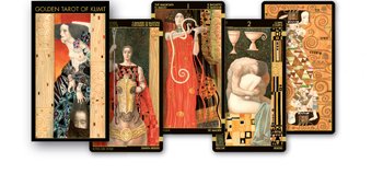 Карты Подарочный набор "Таро для всех" (Золотое Таро Климта+книга), Издательство Аввалон-Lo Scarabeo | 978-5-94989-138-4, Купить