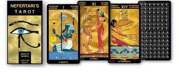 Карты Подарочный набор "Таро для всех" (Таро Нефертари+книга), Издательство Аввалон-Lo Scarabeo | 978-5-94989-138-4, Купить