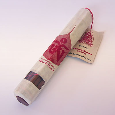 БЛАГОВОНИЯ Amitayu Buddha INT80 decorated with Bodhi Leaf