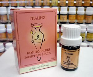 Композиции из натуральных эфирных масел: «Грация» (от суставных и мышечных болей), 5 мл 