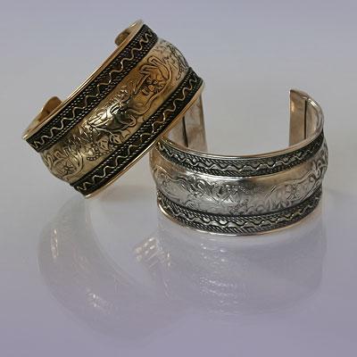 Браслет-оберег Слоны, h=4см, Индия