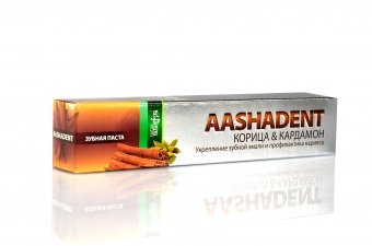 Зубная паста Кардамон-Корица Ааша 100 гр
