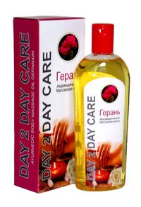 Массажное масло Day 2 Day Care Герань 200мл