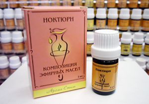 Композиции из натуральных эфирных масел: "Ноктюрн" ("Спокойствие и расслабленность"), 5 мл 