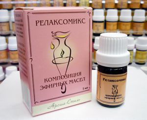 Композиции из натуральных эфирных масел: "Релаксомикс", 5 мл 