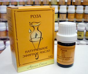 100% натуральное эфирное масло Розы, 5 мл 