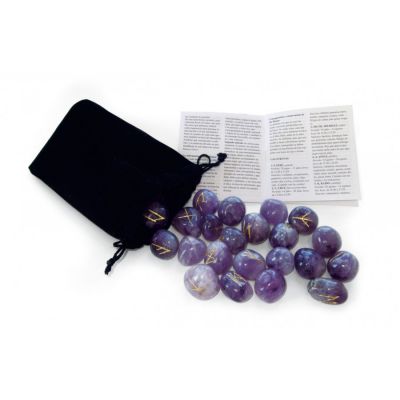 Руны из аметиста в мешочке - 978-888395826-7, Купить в интернет-магазине